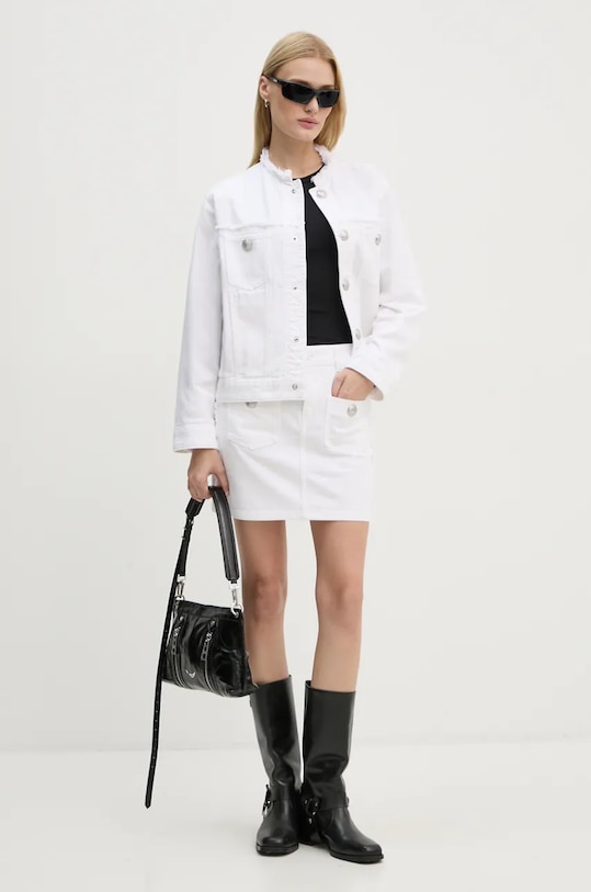 ZADIG&VOLTAIRE kurtka jeansowa WWOW00643 biały AW24