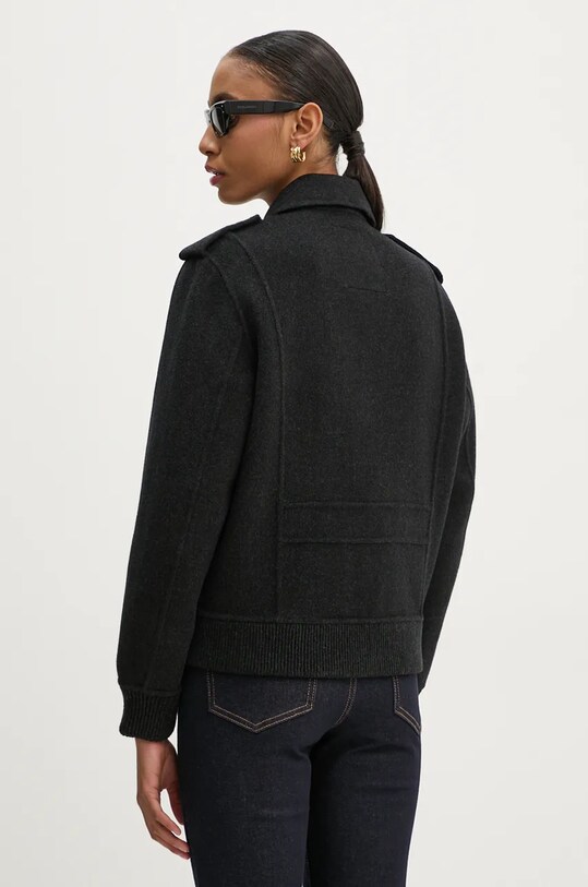 Îmbrăcăminte ZADIG&VOLTAIRE geaca de lana WWOW00648 gri