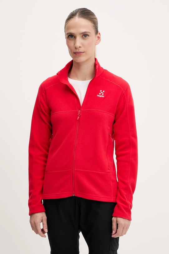 Sportovní mikina Haglöfs Buteo bez kapuce červená 605074