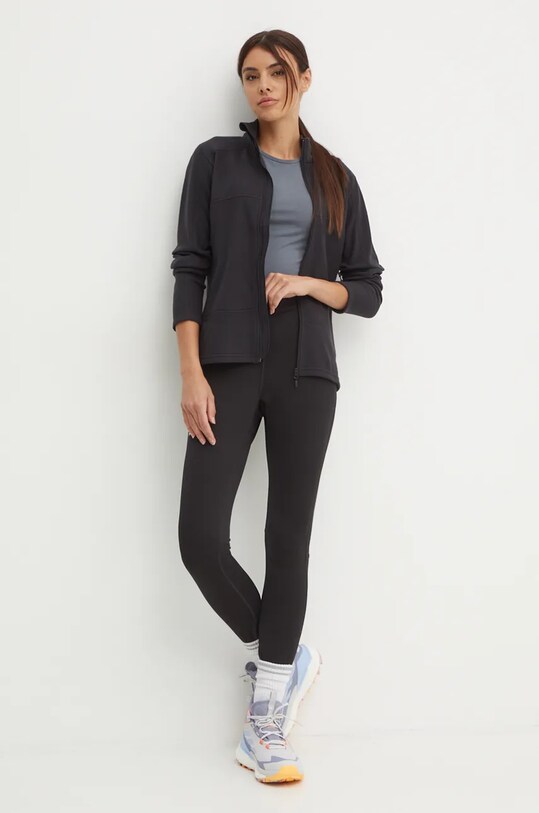 Спортивна кофта Haglöfs Buteo 605074 чорний AW24