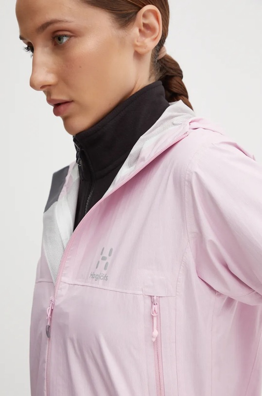 Outdoor jakna Haglöfs L.I.M Proof roza 605235