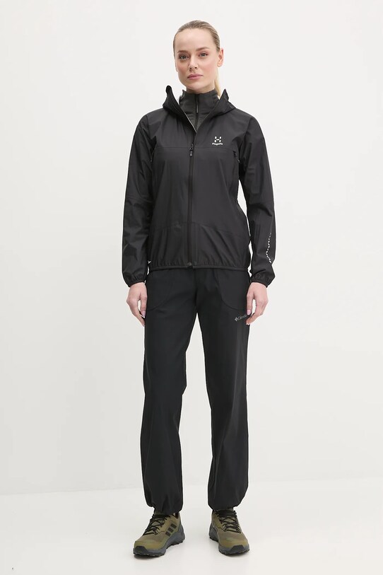 Haglöfs kurtka outdoorowa L.I.M Proof 605235 czarny AW24