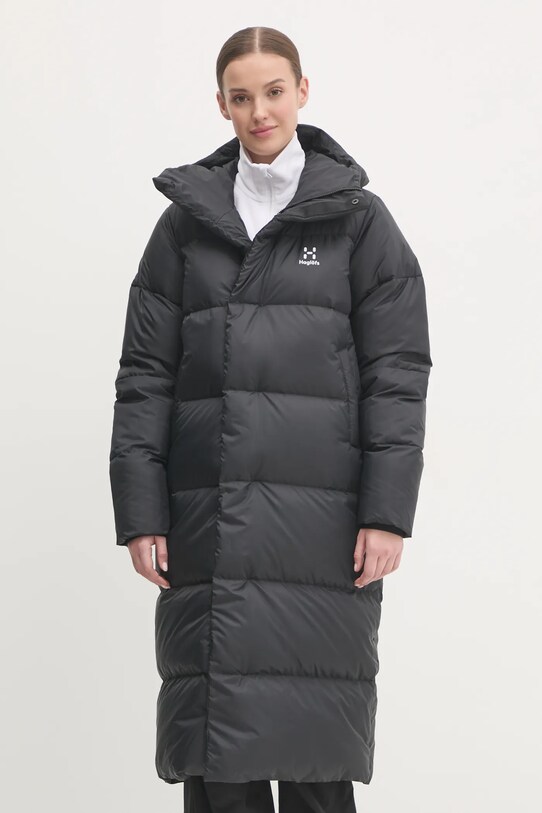 Пуховая куртка Haglöfs Long Down 605412 чёрный AW24