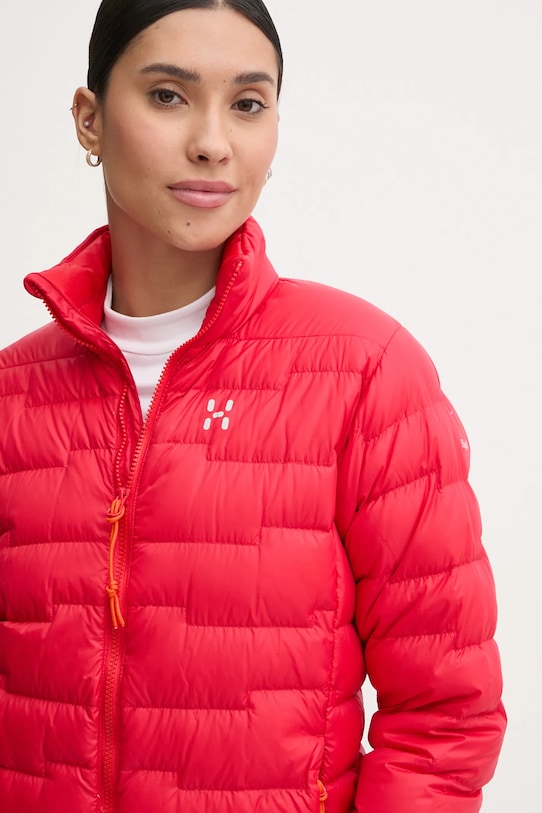 Páperová športová bunda Haglöfs ROC Flash Down červená 607465
