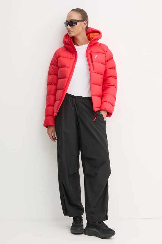 Пухено яке Haglöfs Rosson Down 607468 червен AW25