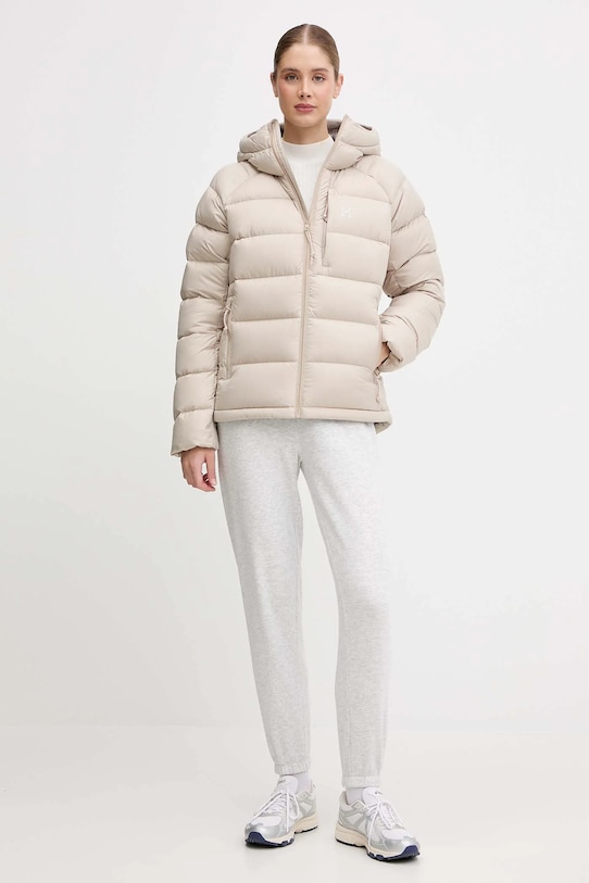 Пухова куртка Haglöfs Rosson Down 607468 бежевий AW25