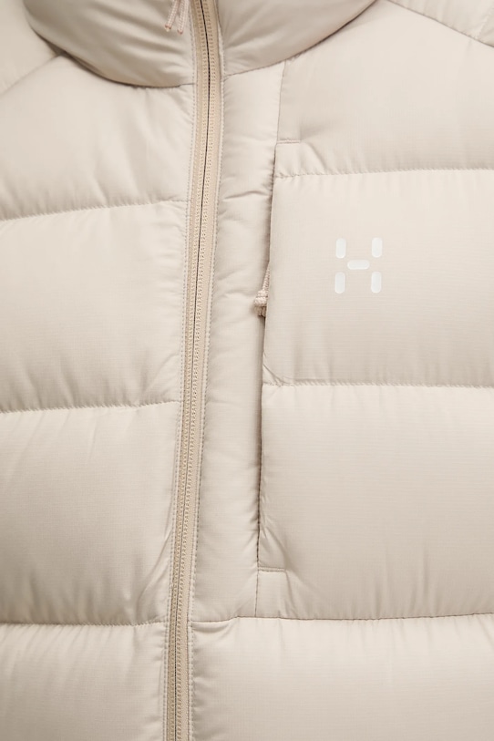 Пухова куртка Haglöfs Rosson Down 607468 бежевий