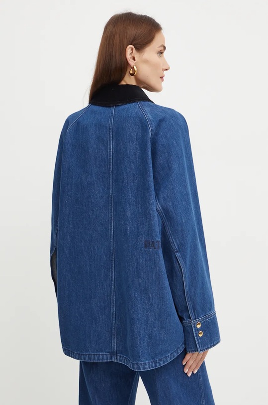 Ρούχα Τζιν μπουφάν Patou OU0290008 σκούρο μπλε