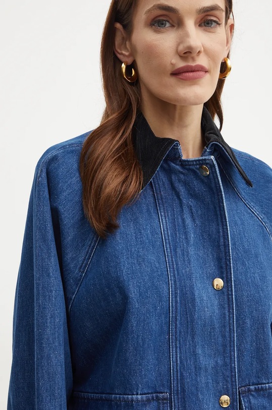 Τζιν μπουφάν Patou OU0290008 σκούρο μπλε