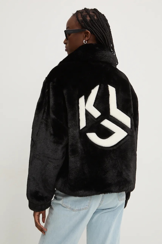 Odzież Karl Lagerfeld Jeans kurtka 246J1505 czarny