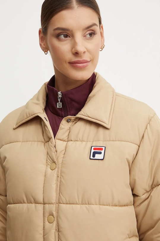 Fila geaca Leila maro FAW0881