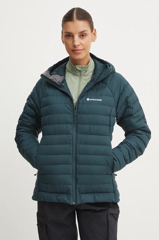 Montane geaca sport din puf Resolve cu captuseala turcoaz FRESH16