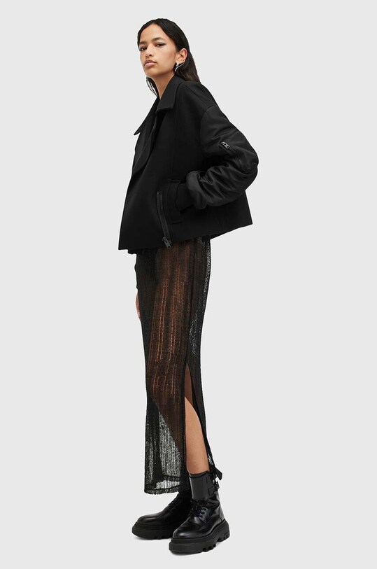 Vunena jakna AllSaints ORLA W058OB