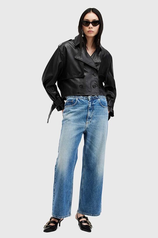 AllSaints geaca de piele HENDRY W113LB