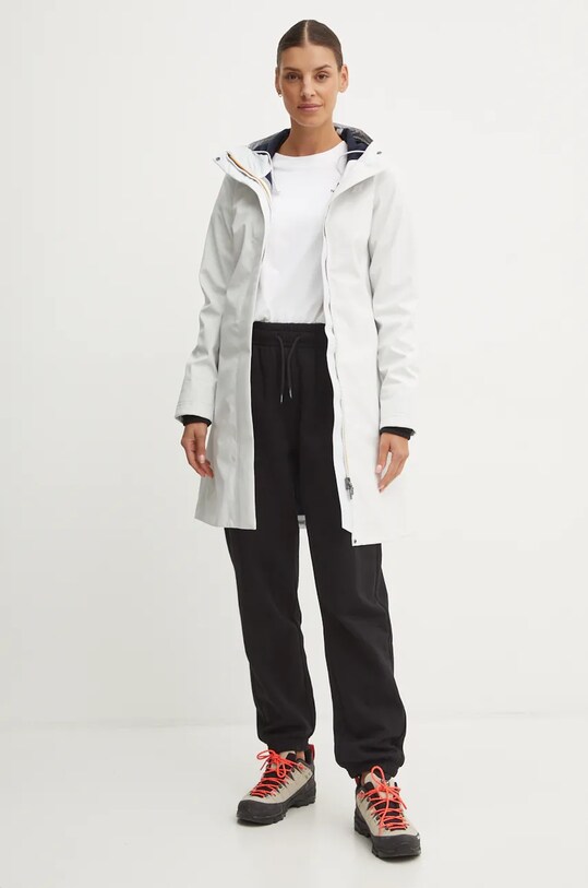 K-Way kurtka STEPHY BONDED K21489W biały AW24