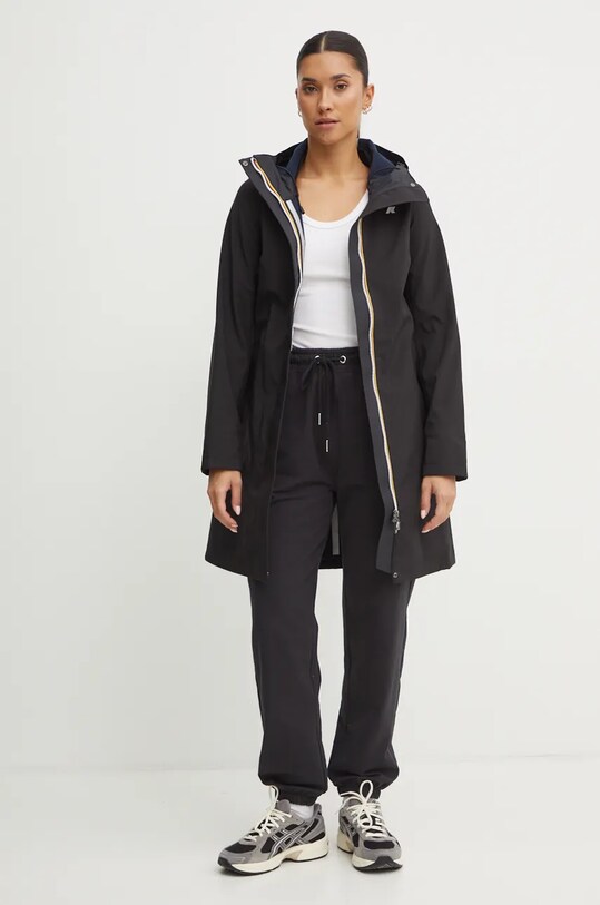 K-Way geaca K21489W negru AW24