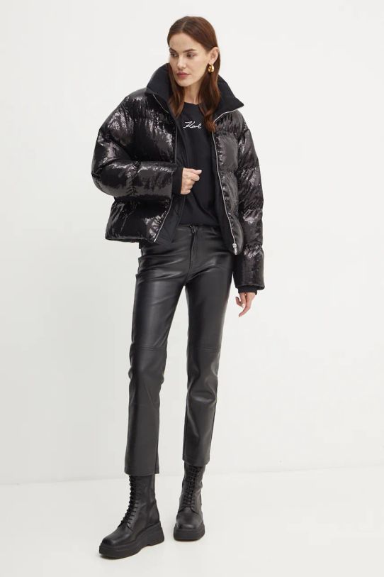 Куртка Karl Lagerfeld 246W1501 чорний AW24