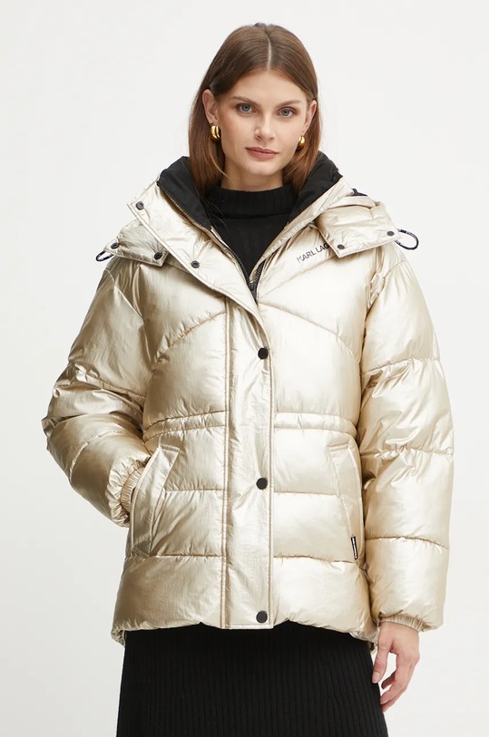 Karl Lagerfeld geaca cu captuseala aur 246W1504