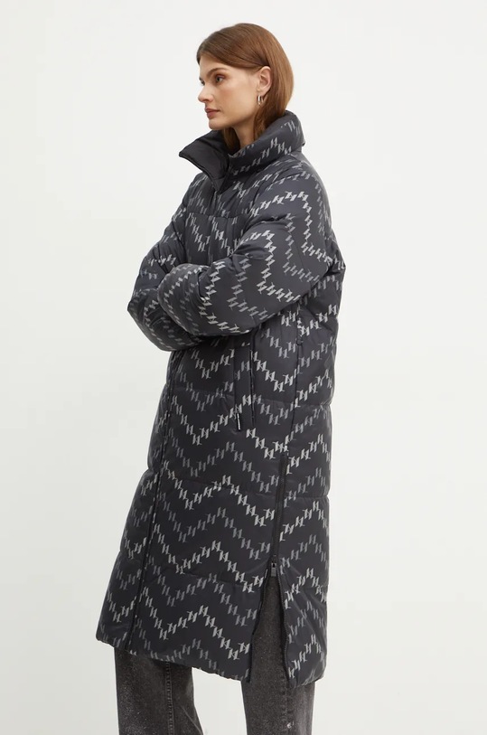 Oboustranná péřová bunda Karl Lagerfeld 246W1505 černá AW24