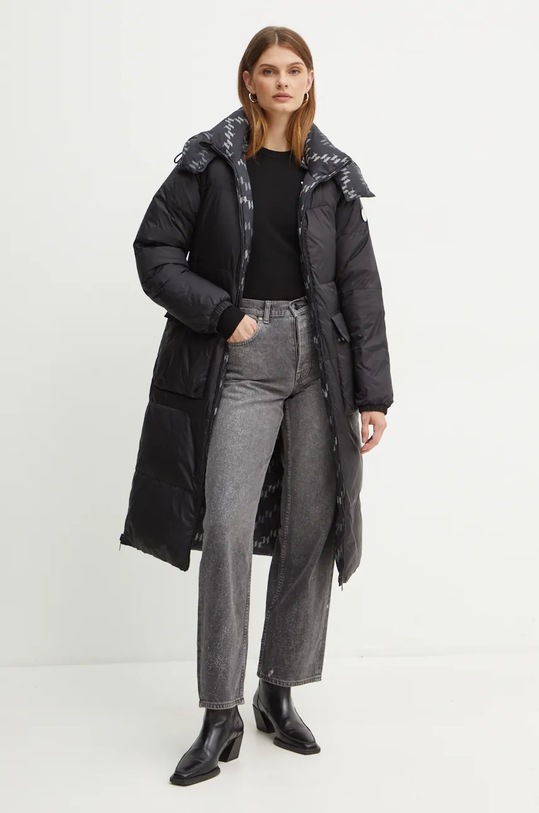 Oblečení Oboustranná péřová bunda Karl Lagerfeld 246W1505 černá