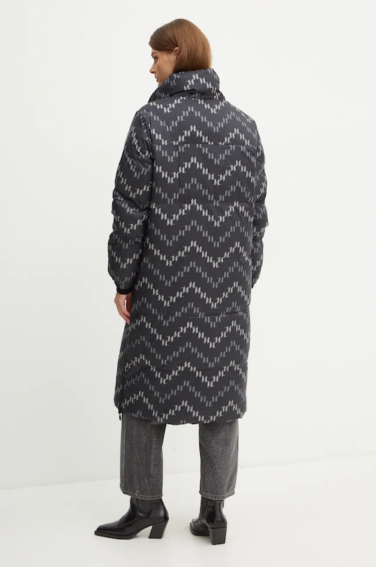 Oboustranná péřová bunda Karl Lagerfeld 246W1505 černá