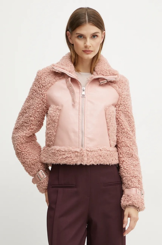 Bunda Karl Lagerfeld růžová 246W1507