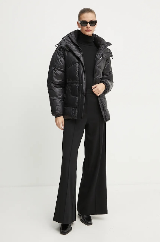 Куртка Karl Lagerfeld 246W1510 чорний AW24