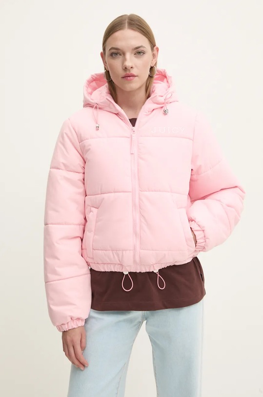 Juicy Couture kurtka MARGIE PUFFER pozostałe różowy JCOIJ224553.121