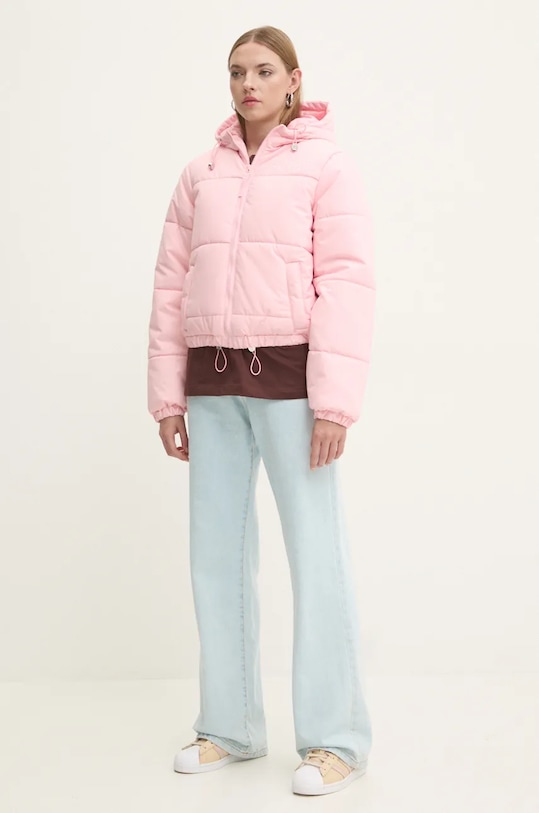 Juicy Couture kurtka MARGIE PUFFER JCOIJ224553.121 różowy AW24