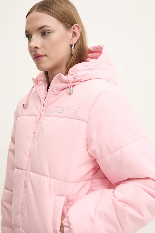 Juicy Couture kurtka MARGIE PUFFER różowy JCOIJ224553.121