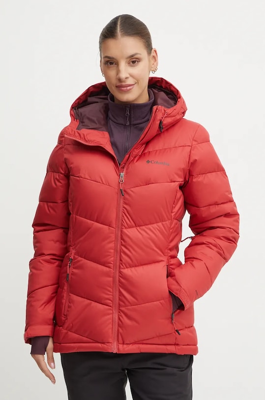 Гірськолижна куртка Columbia Abbott Peak зимовий спорт червоний 2105111