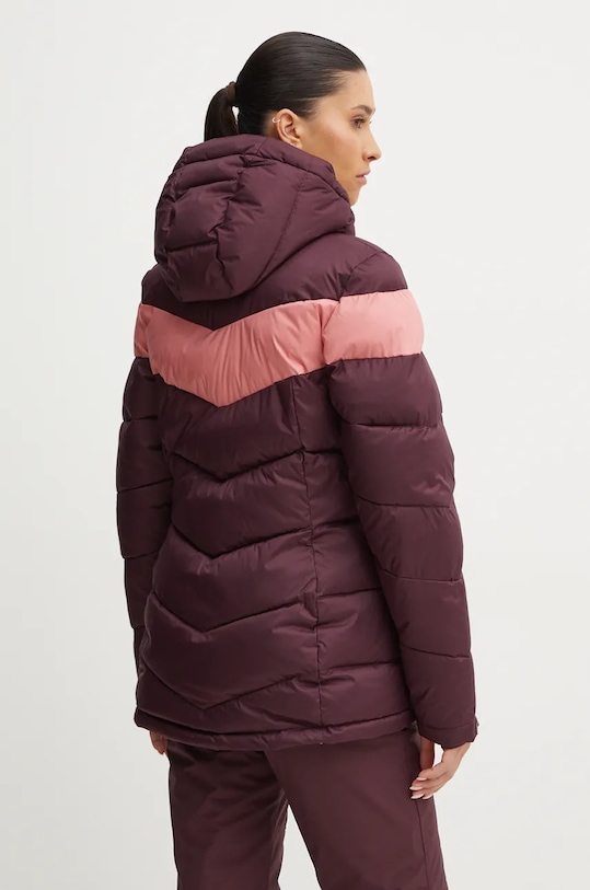 Odzież Columbia kurtka narciarska Abbott Peak 2105111 bordowy