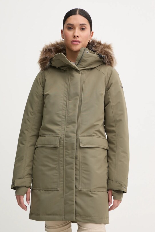 Куртка outdoor Columbia Little Si с утеплением зелёный 2085764