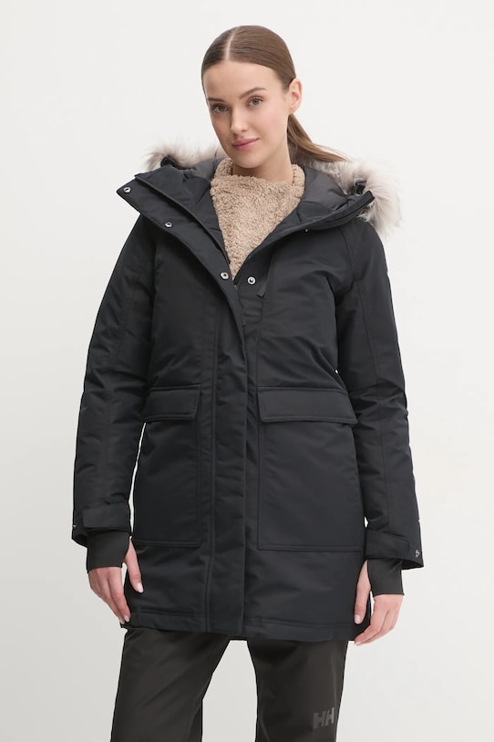 Outdoorová bunda Columbia Little Si s podšívkou černá 2085764