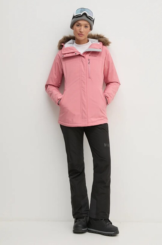 Columbia kurtka narciarska Ava Alpine 2085831 różowy AW25