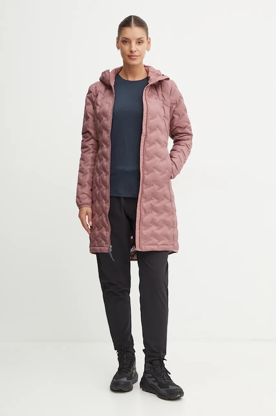 Columbia geaca sport din puf Delta Ridge 2088213 roz AW25