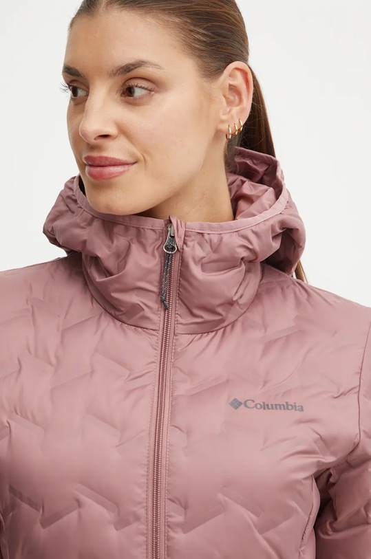 Columbia geaca sport din puf Delta Ridge roz 2088213