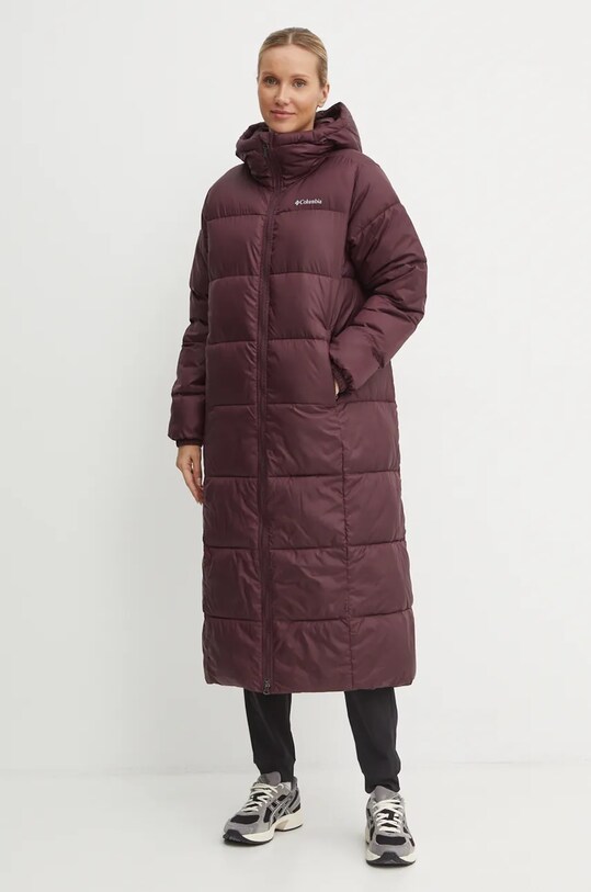 Columbia jacket Puffect 2088451 maroon AW24