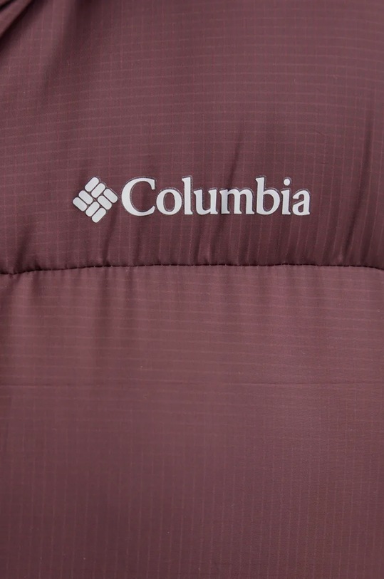 Bunda Columbia Puffect 2088451 burgundské