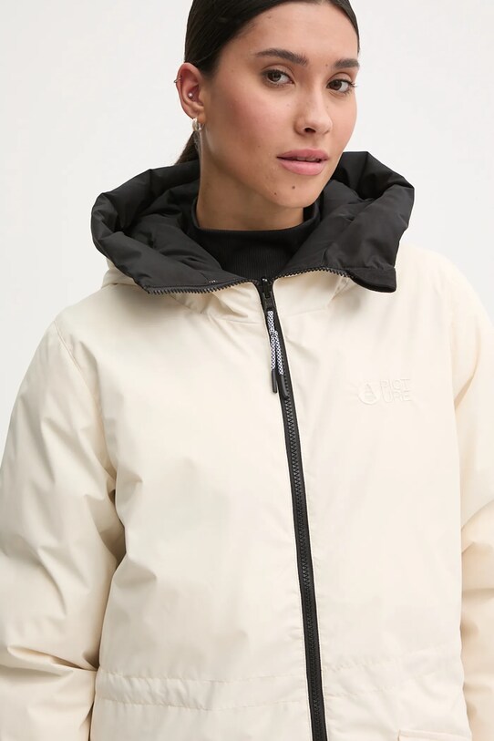 Одяг Двостороння куртка Picture Inukee Reversible WVT244 бежевий