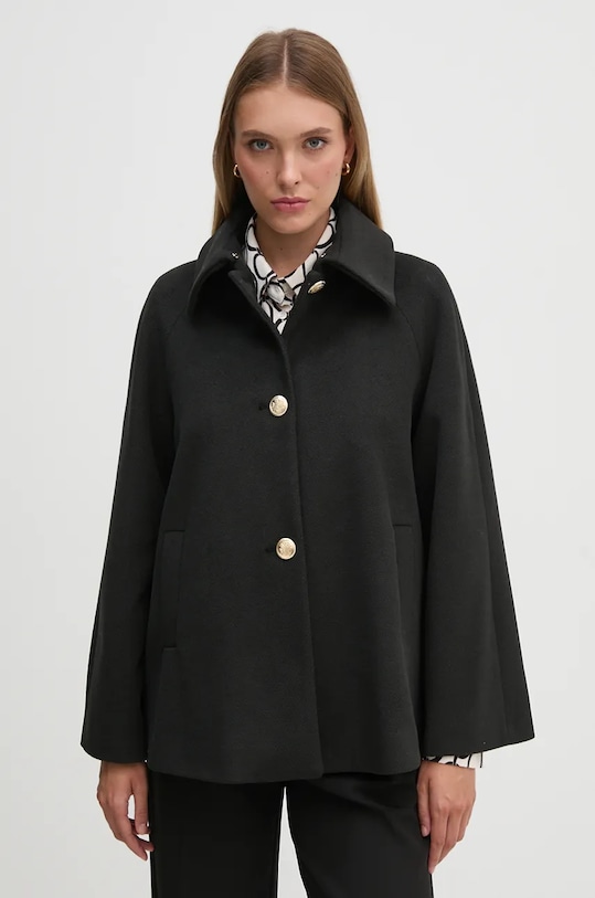 Gaudi cappotto non isolato nero 421FD35016