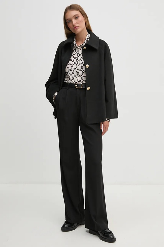 Gaudi cappotto 421FD35016 nero AW24