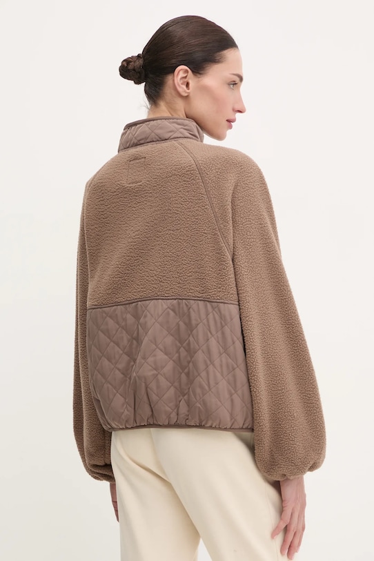 Oblečenie Fleecová mikina P.E Nation Technique 244J262 hnedá