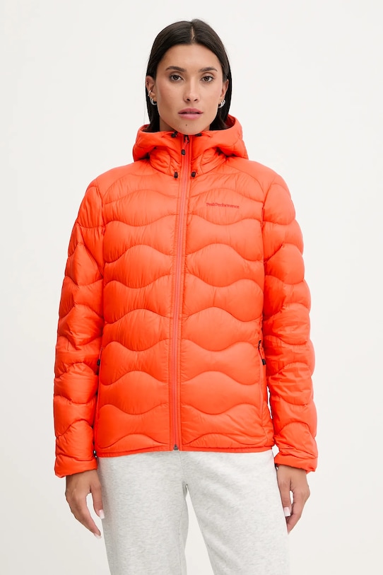 Peak Performance kurtka puchowa Helium Down pozostałe pomarańczowy G79841