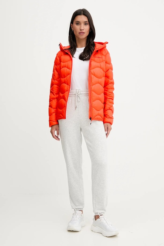 Peak Performance kurtka puchowa Helium Down G79841 pomarańczowy AW25