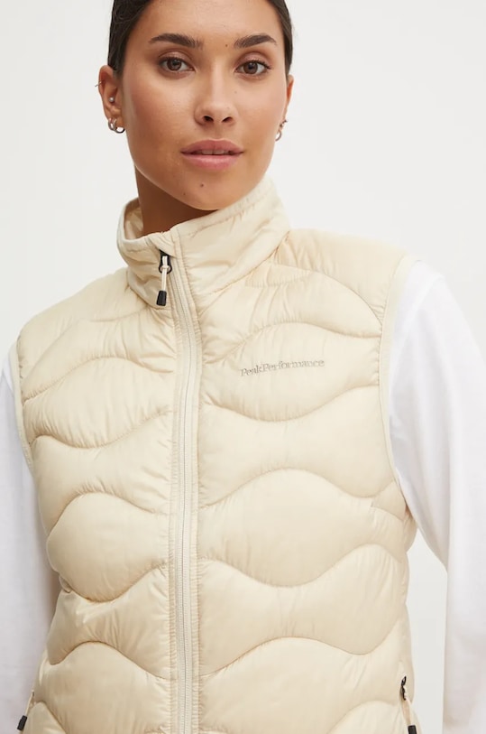 Peak Performance vesta de puf Helium Down cu captuseala bej G79846
