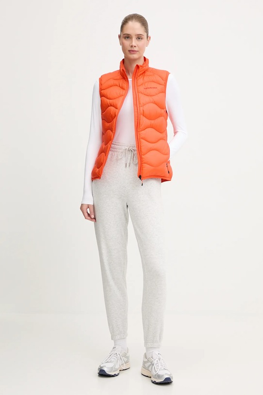 Пуховая безрукавка Peak Performance Helium Down G79846 оранжевый AW25