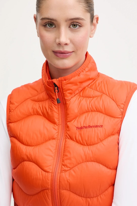 Пуховая безрукавка Peak Performance Helium Down оранжевый G79846