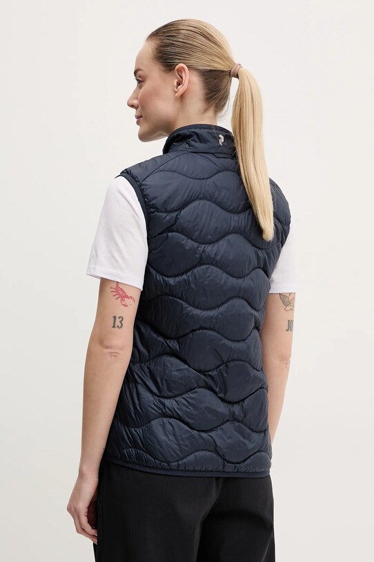Îmbrăcăminte Peak Performance vesta de puf Helium Down G79846 bleumarin