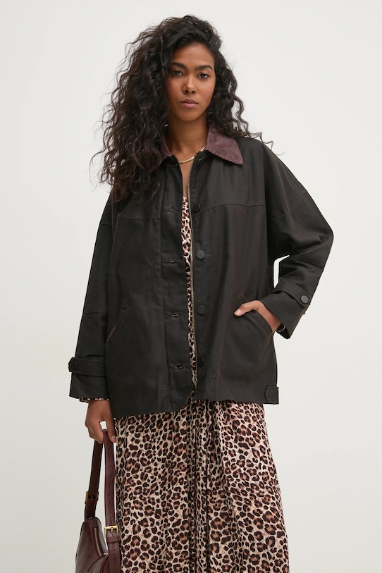 Hoss Intropia geaca cu captuseala maro 5458301